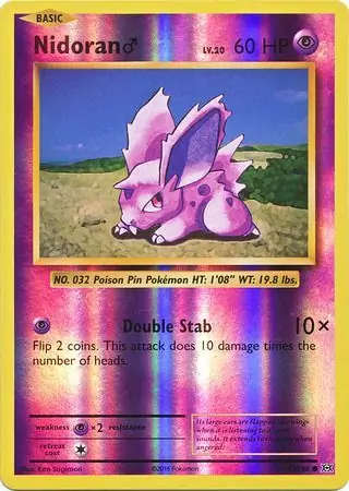 Nidoran M Reverse Holo