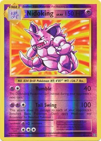 Nidoking Reverse Holo