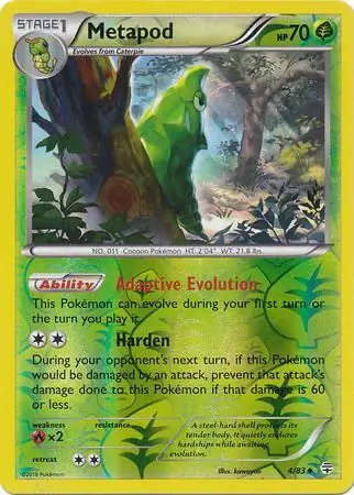 Metapod Reverse Holo