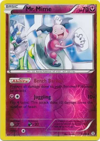 Mr. Mime Reverse Holo