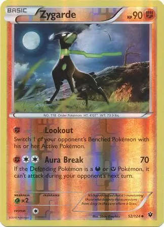 Zygarde Reverse Holo