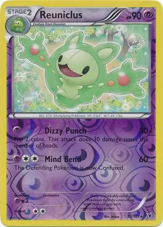Reuniclus Reverse Holo