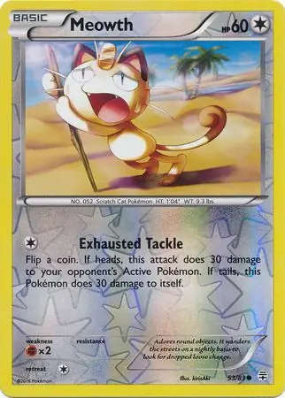 Meowth Reverse Holo