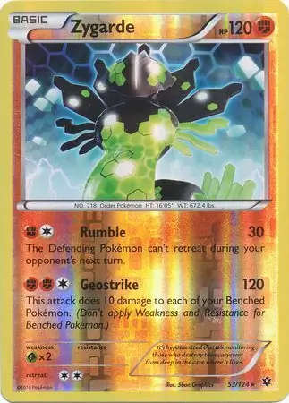 Zygarde Reverse Holo