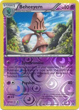 Beheeyem Reverse Holo