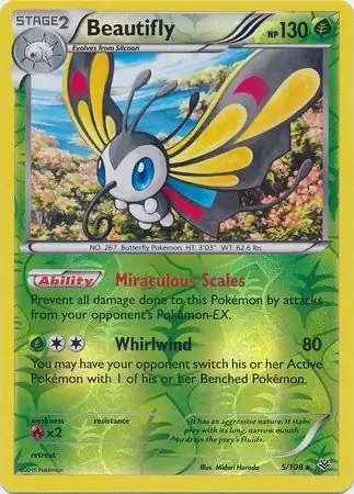 Beautifly Reverse Holo