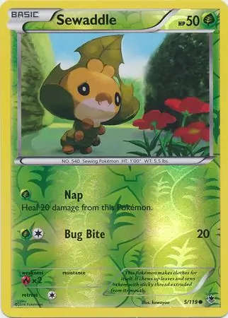 Sewaddle Reverse Holo