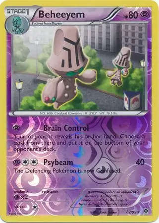 Beheeyem Reverse Holo