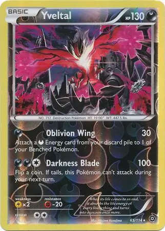 Yveltal Reverse Holo