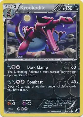 Krookodile Reverse Holo