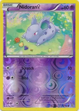 Nidoran Reverse Holo