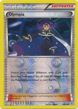 Olympia Reverse Holo