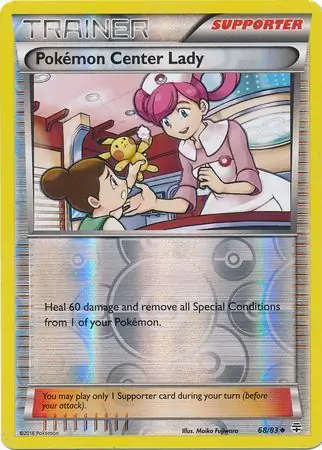 Pokemon Center Lady Reverse Holo