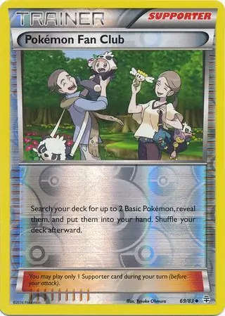 Pokemon Fan Club Reverse Holo
