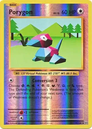 Porygon Reverse Holo