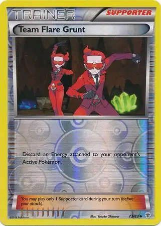 Team Flare Grunt Reverse Holo