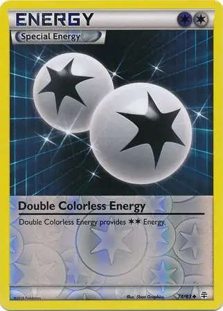 Double Colorless Energy Reverse Holo