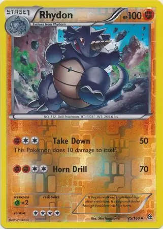 Rhydon Reverse Holo