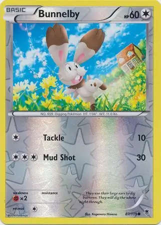Bunnelby Reverse Holo