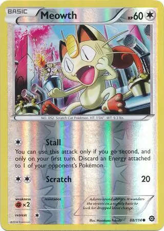 Meowth Reverse Holo