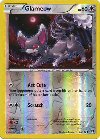 Glameow Reverse Holo