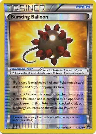Bursting Balloon Reverse Holo