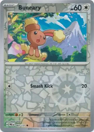Buneary Reverse Holo