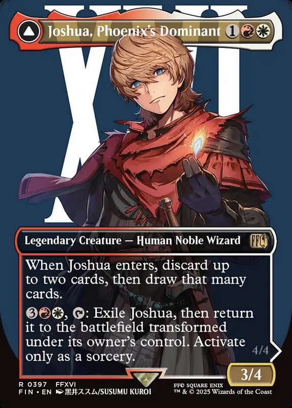Joshua, Phoenix's Dominant Borderless Alternate Arts