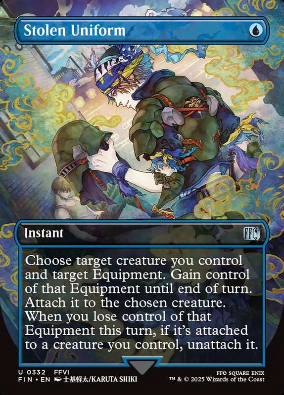 Stolen Uniform Borderless Alternate Arts