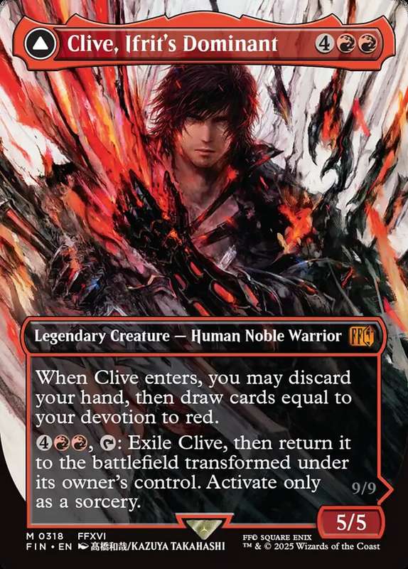 Clive, Ifrit's Dominant Borderless Alternate Arts
