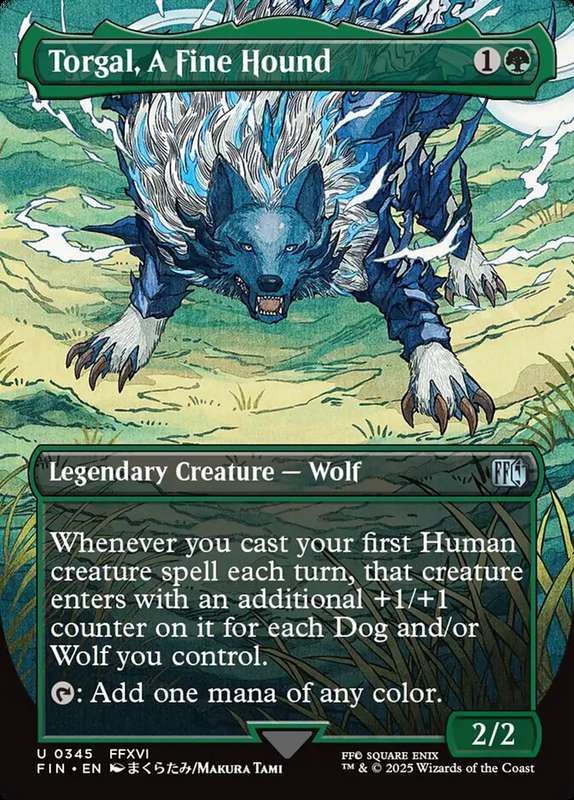 Torgal, A Fine Hound Borderless Alternate Arts
