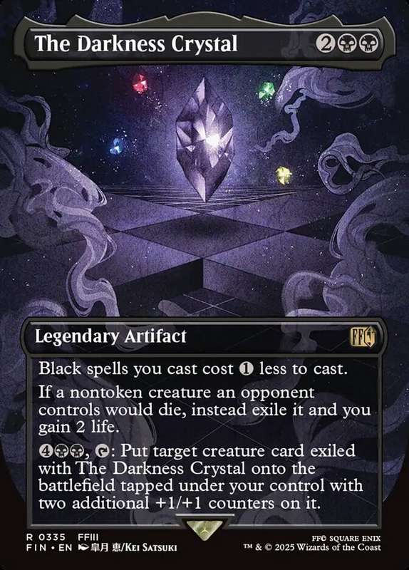 The Darkness Crystal Borderless Alternate Arts