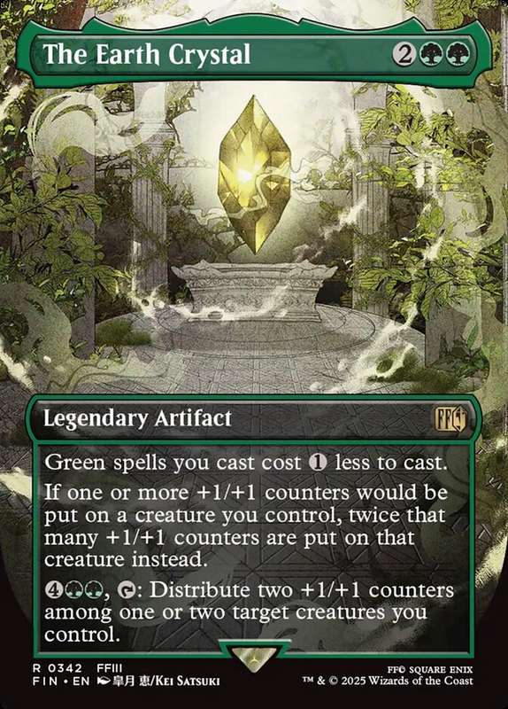 The Earth Crystal Borderless Alternate Arts