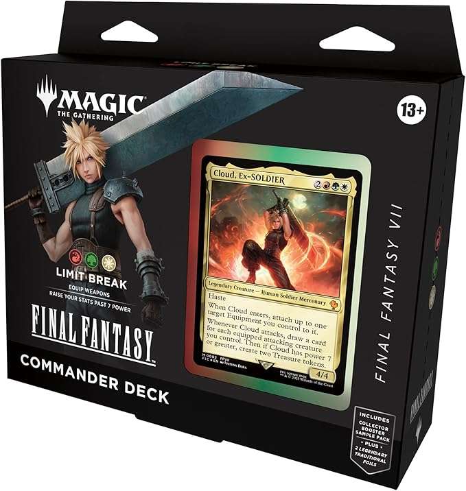 Magic: The Gathering Final Fantasy VII Commander Deck - Limit Break - ETA 7 August 2025