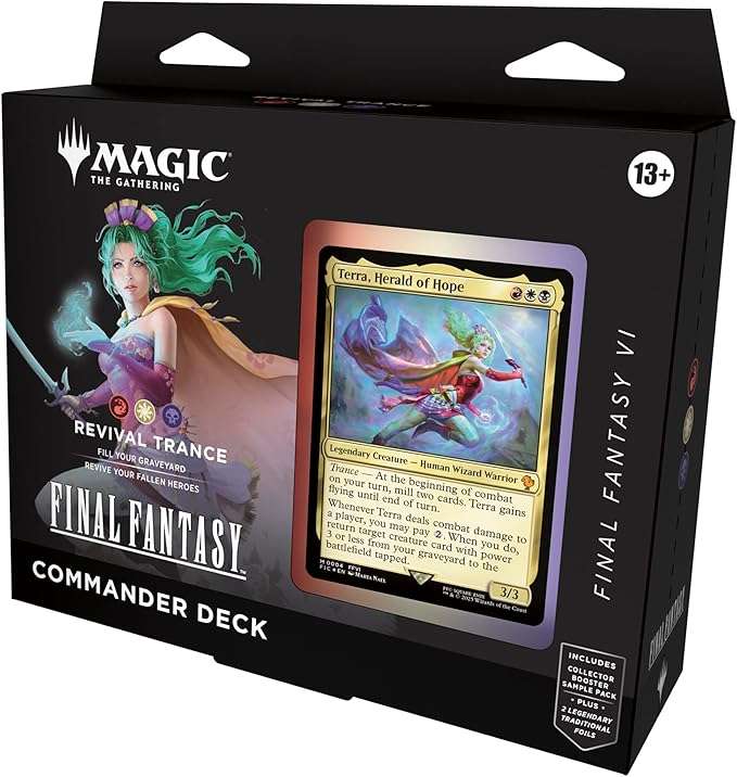 Magic: The Gathering Final Fantasy VI Commander Deck - Revival Trance - ETA 7 August 2025
