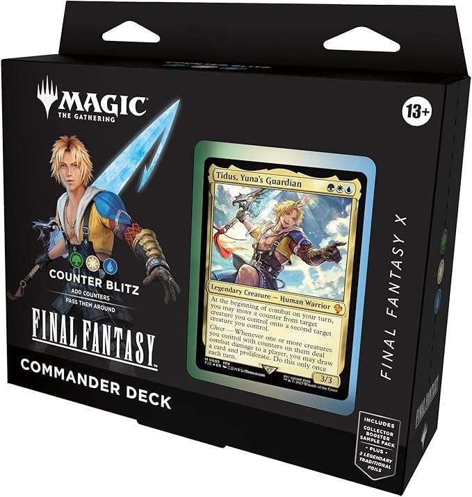 Magic: The Gathering Final Fantasy X Commander Deck - Counter Blitz - ETA 7 August 2025