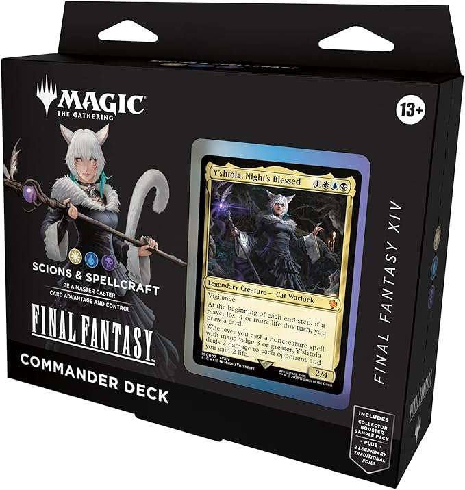 Magic: The Gathering Final Fantasy XIV Commander Deck - Scions & Spellcraft - ETA 7 August 2025
