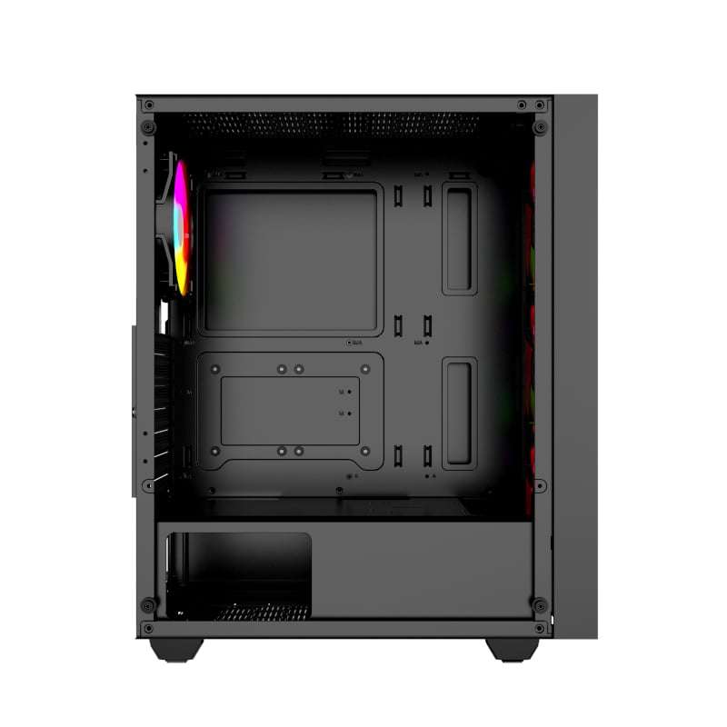 Raidmax V100TBS ATX | Micro-ATX | Mini-ITX ARGB Mid-Tower Gaming Chassis - Black