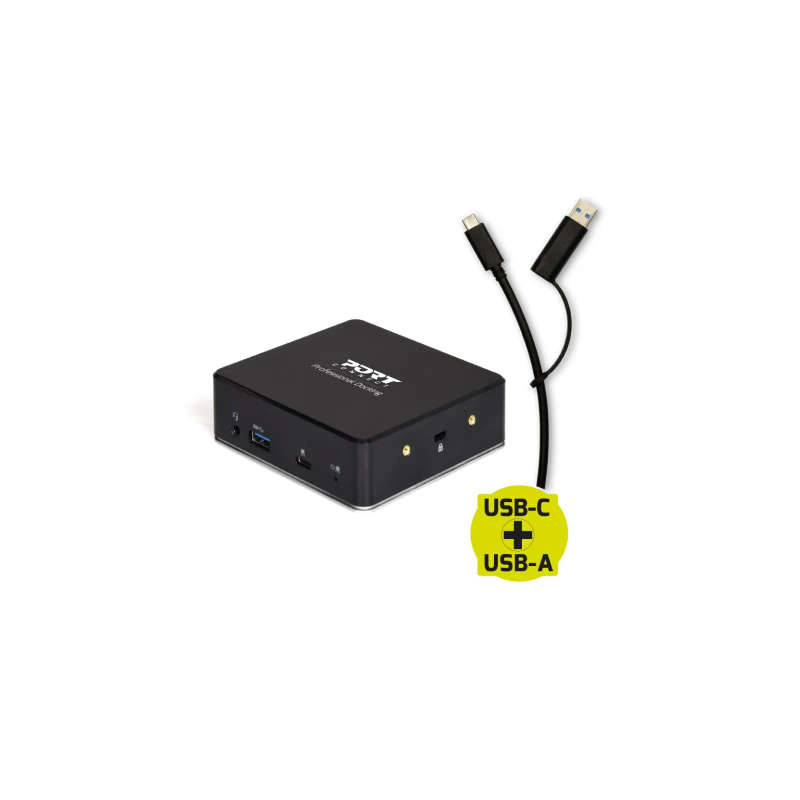 Port USB-C & USB-A Combo Docking Station