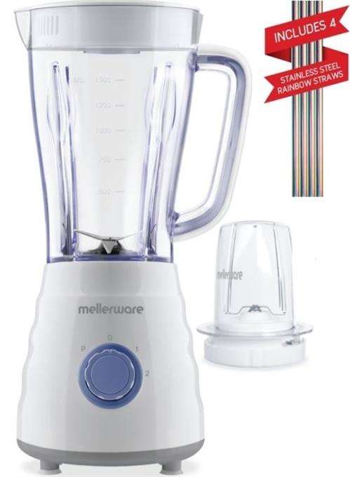 Mellerware 1.5L Jug Blender with Mill 500W Retail Box 1