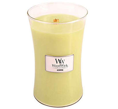 Woodwick Jasmine Large Jar Retail Box No warranty