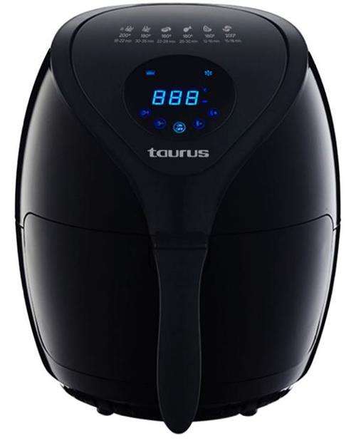 Taurus 3.6L Air Fryer Digital Black with Timer 1400w Retail