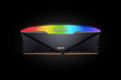 Apacer Nox 16GB RGB DDR4 3600MHz Gaming Memory