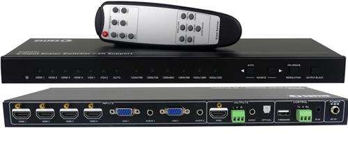Ellies 6 Input Collaboration Switcher Scaler With 4K HDMI