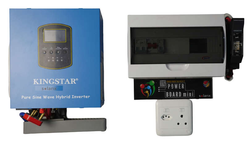 KingStar Solarix Pre-Built 1.5KVA Hybrid Pure Sine Wave 12V Powerboard