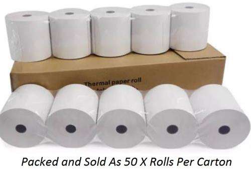 Postron Standard Thermal 80mm X 83mm Paper Roll  Colour