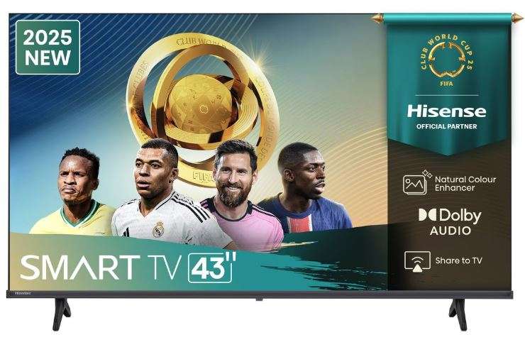 Hisense 43-Inch A4Q FHD Smart LED TV