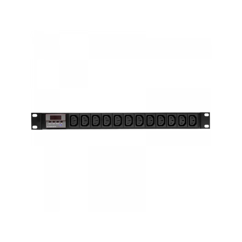 16A PDU 3.0m (2.5mm2) Cable, 19' Rack Mount, 12 Way C13 , Circuit Breaker, IEC 60309 Plug