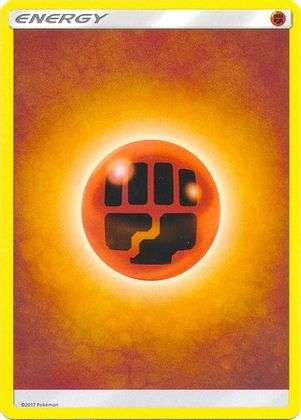 Pokemon - Fighting Energy (2017 Unnumbered) - SM Base Set