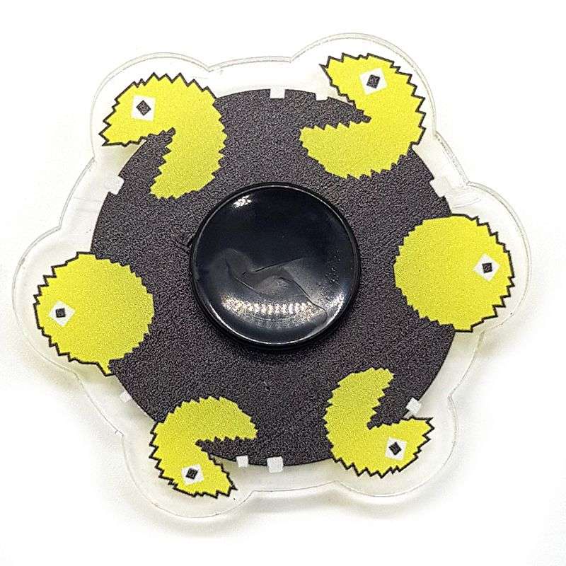 Running Fidget Spinner- Animated Fidget Spinner- PacMan